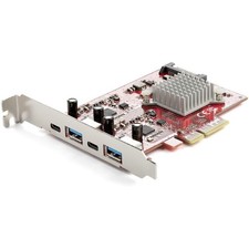 StarTech 4-Port USB PCIe Card, 10Gbps USB PCI Express Expansion Card w/2