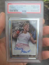 2024 Topps Chrome Boxing Christy Martin Auto Refractor #CBA-CMN Autograph POP 1