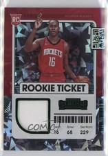 2021-22 Panini Contenders Rookie Ticket Swatches Green Ice Usman Garuba 4z8