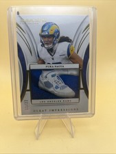 Puka Nacua 2025 Panini Immaculate /22 Cleat Impressions Los Angeles Rams