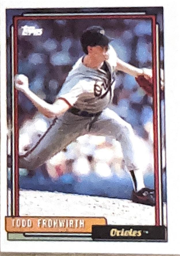 1992 Topps Micro #158 Todd Frohwirth