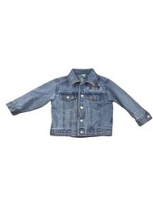Minnie Mouse Denim Jacket Baby 18M Y2K Disney Embroidered Casual Everyday Wear
