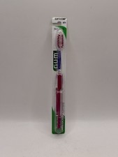 GUM Toothbrush 471 Micro Tip Compact Soft Discontinued Pink NEW Sunstar