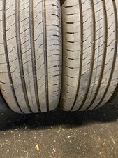 GOODYEAR 205 55 16 6MM USED PART WORN TYRE X2 REF: GE370