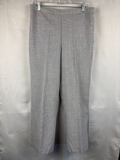 Alfred Dunner Womens Gray Propotioned Short Polyester Pull-On Pants Size 12 NWT