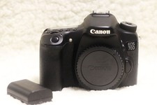 Corpo fotocamera digitale Canon EOS 70D ottime condizioni basso numero di otturatori