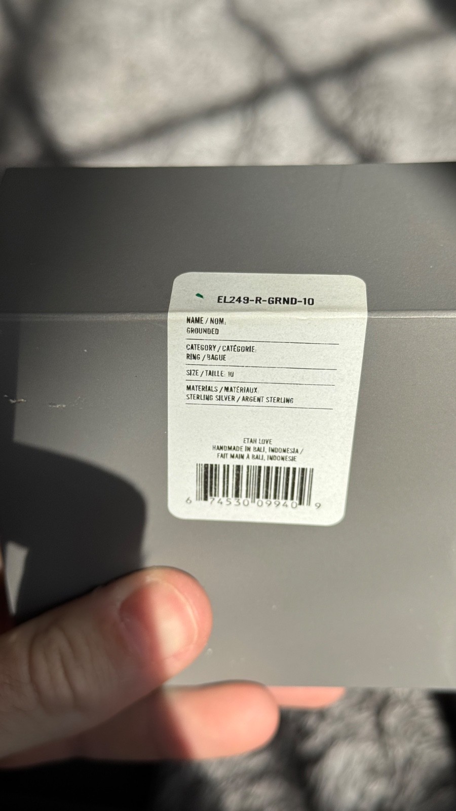 Clocks and Colours “Grounded” Stackable Ring Set … - image 5