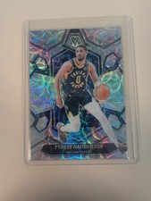 2023-24 Panini Mosaic - Tyrese Haliburton #2 Reactive Blue Mosaic Prizm