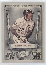 2021 Topps Allen & Ginter's Historical Hits Scott Podsednik #HH-28 0i6