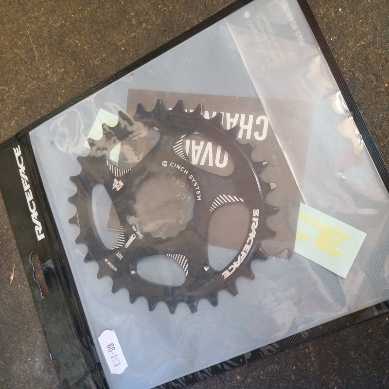 Race Face Direct Mount - OVAL Alloy Chainring - 30 - 10-12 speed - new 🌎