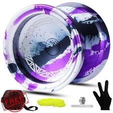 YOYOSTUDIO D24 Yoyo Silver Black Purple