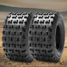 Set Of 2 20x10-9 Sport ATV Tires 4Ply 20x10x9 20x10 9 All Terrain GNCC Race Tire