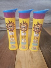 3PK Devoted Creations Lion in the Sun Dark Bronzing Tanning Lotion