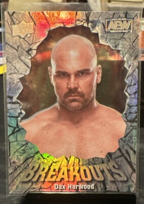 Dax Harwood 2022 Upper Deck AEW All Elite Wrestling Breakouts BO-22