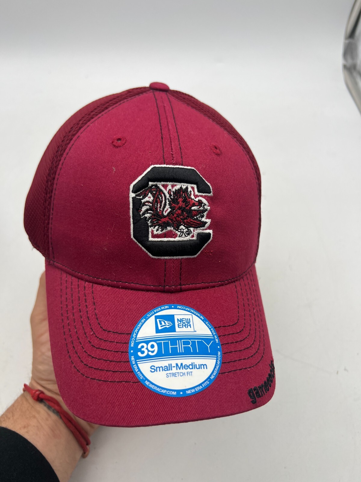 Men's New Era Charcoal South Carolina Gamecocks Team Elevated