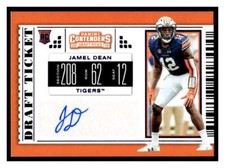 2019 Panini Contenders Draft Picks Collegiate #229 Jamel Dean