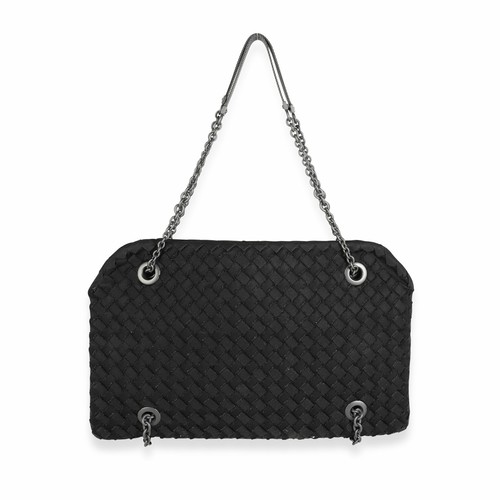 bottega veneta nero intrecciato