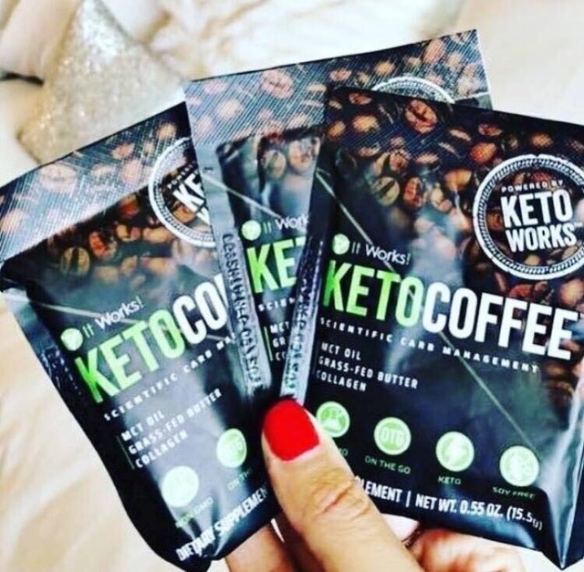 It Works Keto Coffee 3 Individual Packets EBay