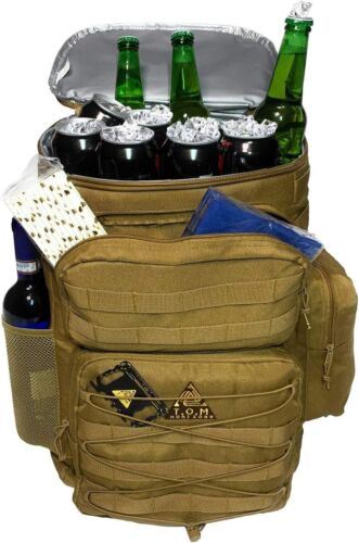 Durable Insulated Cooler Backpack - Extra Large, Leak Proof for Camping & Beach - Picture 8 of 9