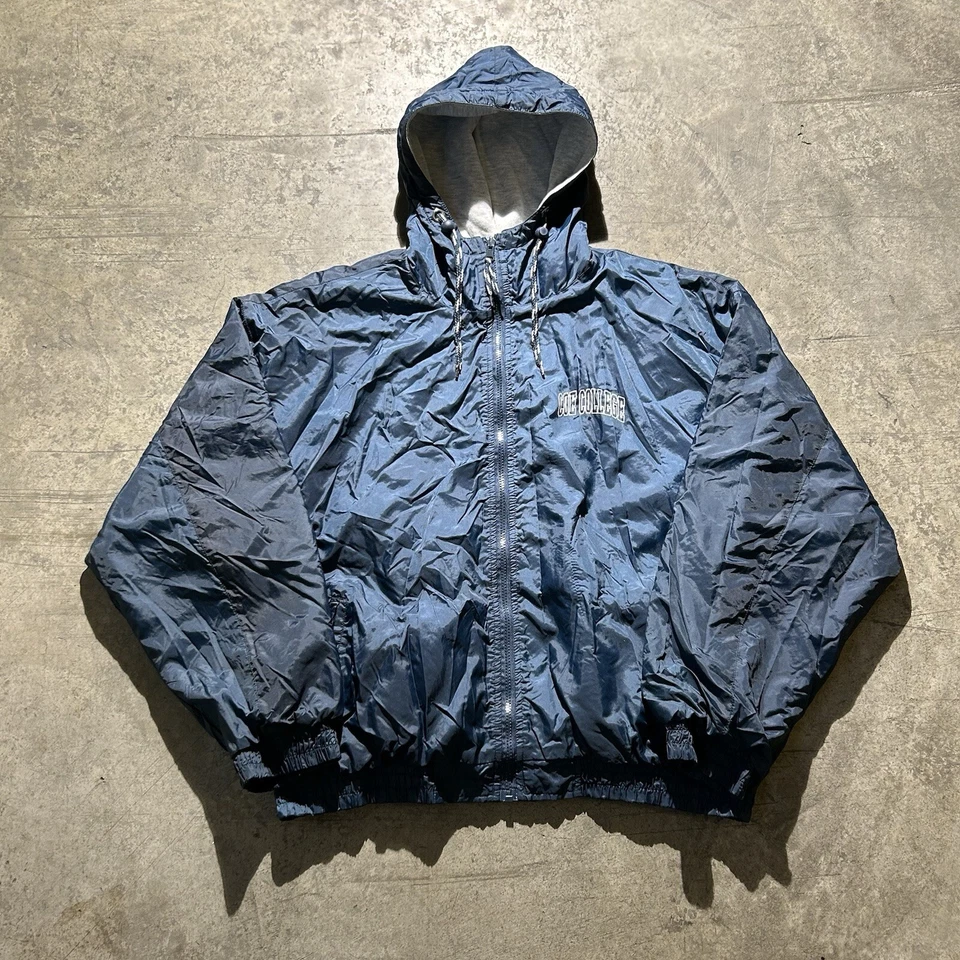 Vintage COE College Quebra-Vento Reversível/Jaqueta Masculina Tamanho XL MV Sport - Imagem 3 de 4