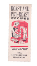 Iowa Beef Producers Association Roast and Pot-Roast Recipes Brochure Agriculture