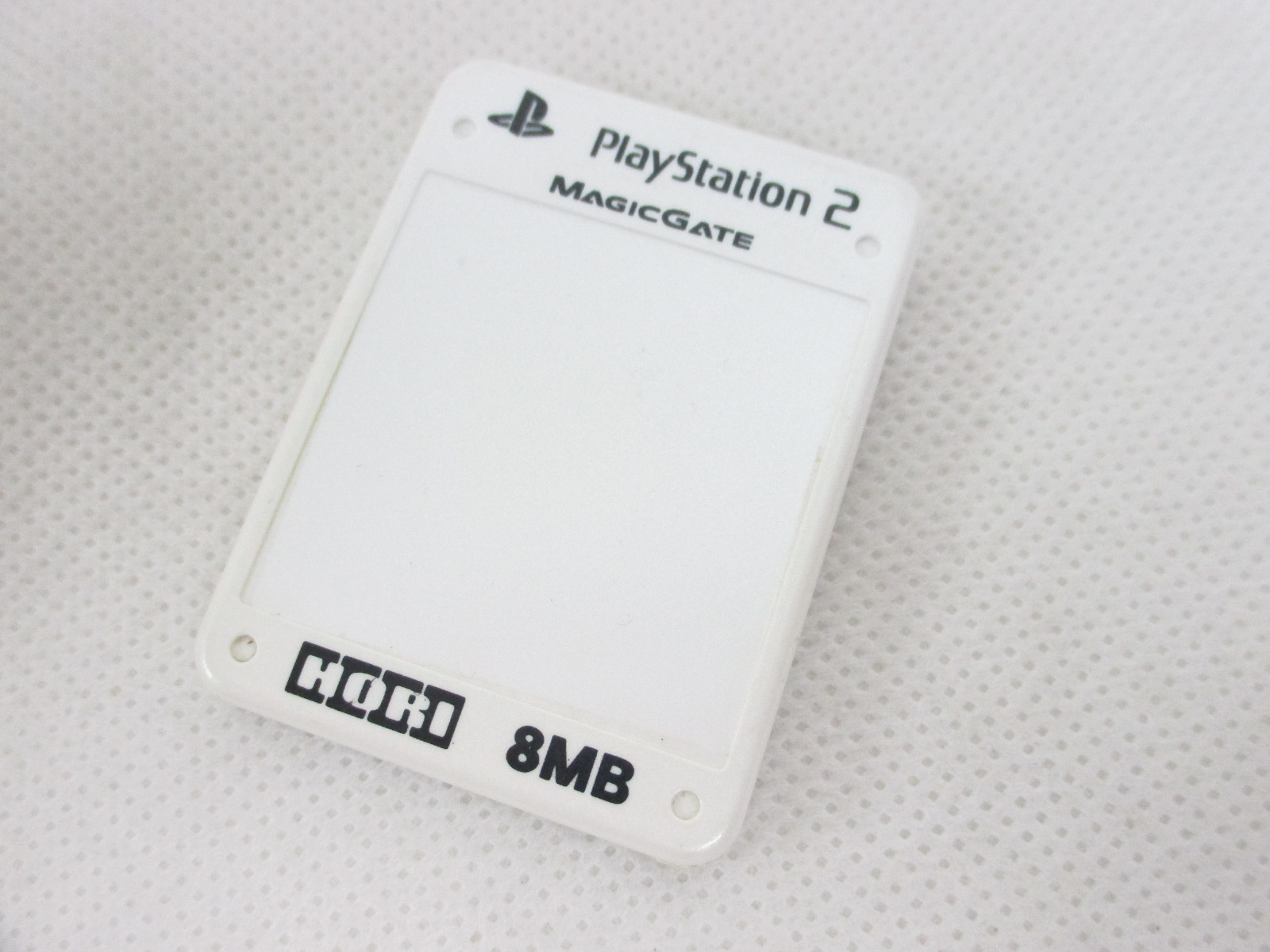 PS2 Hori Memory Card TWINKLE WHITE Playstation 2 8MB Game Made in Japan  1043 | eBay