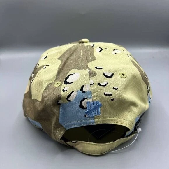 Sombrero invicto para hombre marrón camuflaje correa trasera gorra nueva Foto 4 de 4