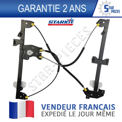 LEVE VITRE ELECTRIQUE DROIT CITROEN BERLINGO PEUGEOT PARTNER 96-08 SANS MOTEUR - Foto 3 di 5