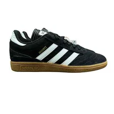 Adidas Busenitz Black White Metallic Gold Skateboard Shoes G48060 Men's Sz 7 -11