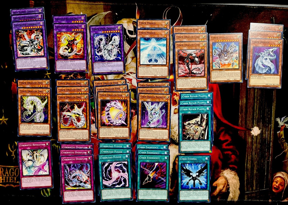 yugioh cyber dragon deck for sale Yu-Gi-Oh! Trading Card Game: Structure - Revolution Display Box This Deck is packed with the best that Cyber Dragon and its many Fusion and Xyz Monster forms have to offer along with a brand Yugioh: Cyber Dragon