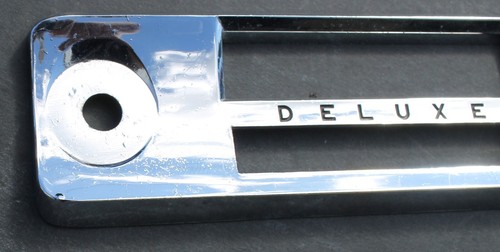 Placa frontal de radio OEM DELUXE borde de bisel cromado 54C3345 - Imagen 19 de 20