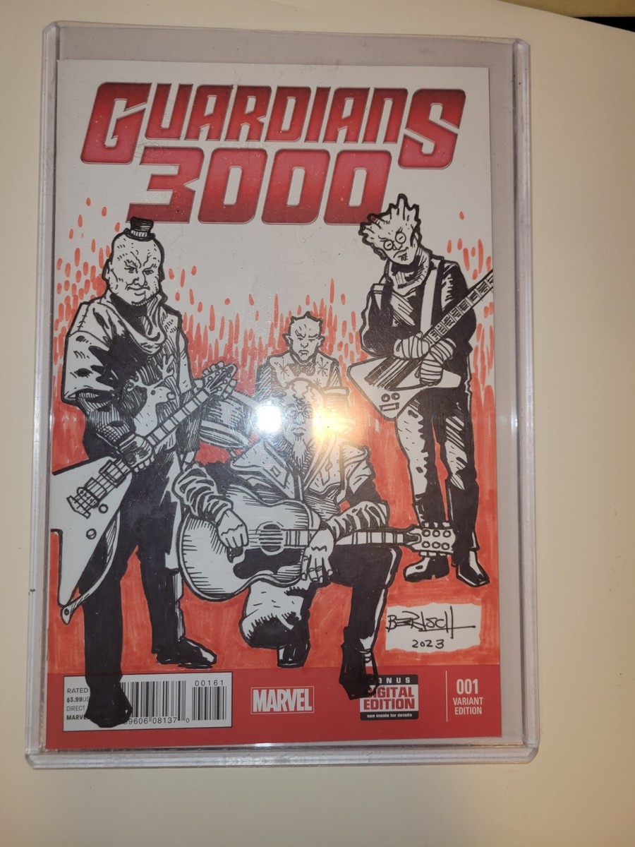 Guardians of the Galaxy sketch cover "the Old 97s" by award