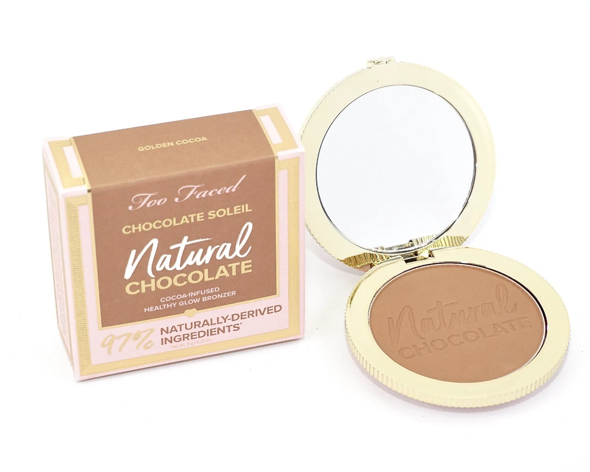 Too Faced Chocolate Soleil Natural Chocolate Bronzer ~Golden Cocoa~  FullSize NIB