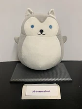 Daiso 11” Plushie Hug Pillow Shiba Inu Husky Squishy Soft Pre-Owned 🔥🔥🔥