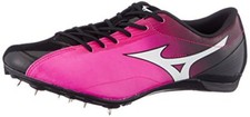 Mizuno Track and Field Spike shoes GEO VERSUS U1GA1815 pink white black US10