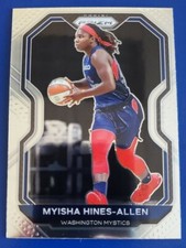 2021 Panini WNBA Prizm Myisha Hines-Allen Washington Mystics #40