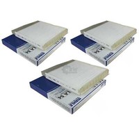 3X Mahle / Knecht Innenraumfilter Innenraumluft Pollenfilter LA 54