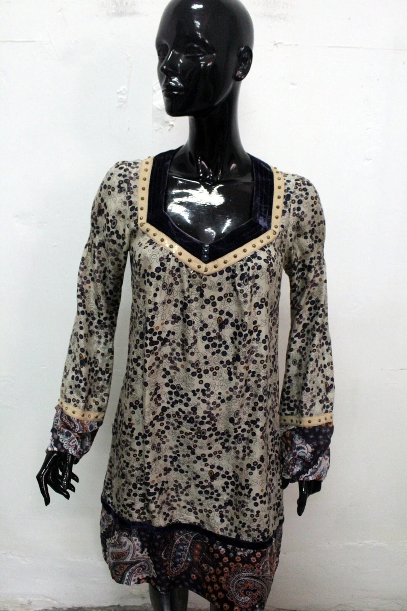 Robe Liu Jo Taille 40 Couleur Taupe - Style T-shirt, Occasion En Très Bon état