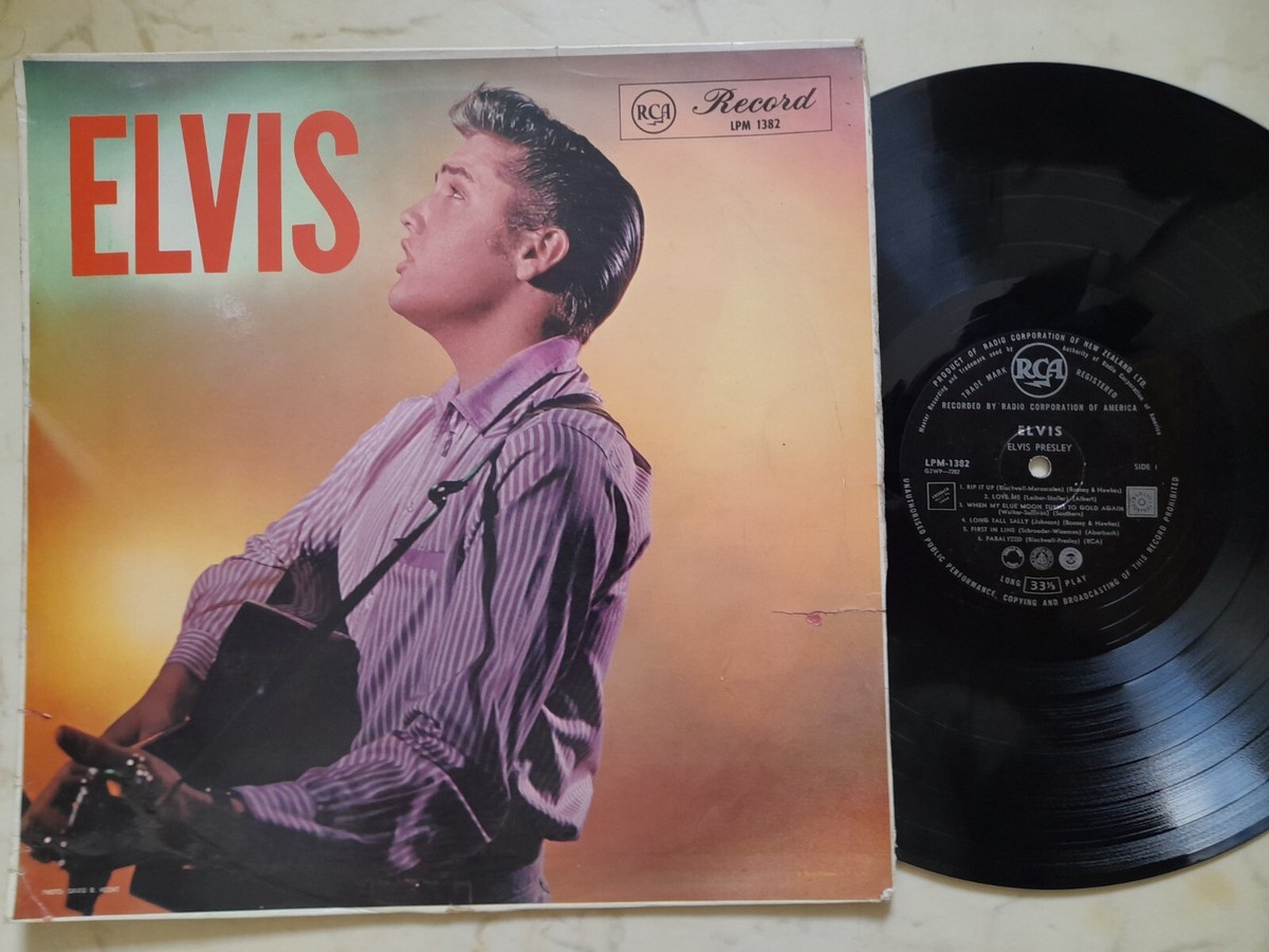 ELVIS PRESLEY Same *1956 NEW ZEALAND RCA LPM-1382 MONO 1st PRESS