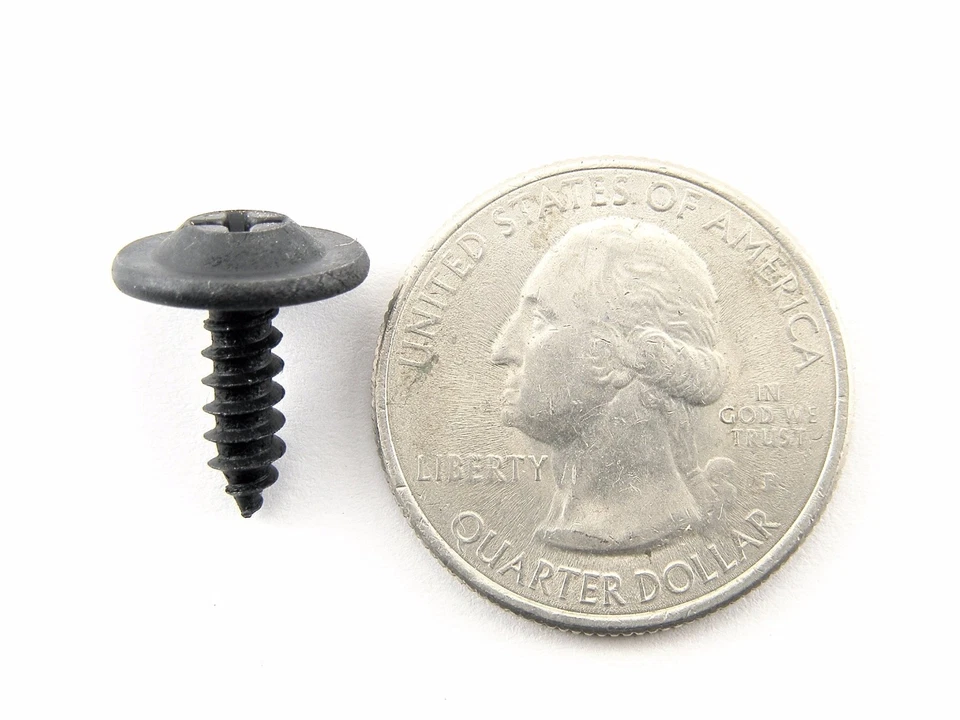 Tornillos interiores Honda - #8 x 1/2" a 1" de largo tapa plana - 75 piezas (25ea)- #321 Foto 2 de 4