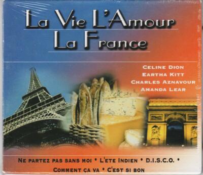 La vie L'amour La France (Celine Dion, Eartha Kitt,Charles Aznavour ua.) CD NEU