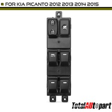 Master Power Window Switch For Kia Picanto 2012 2013 2014 2015 Front Driver Side