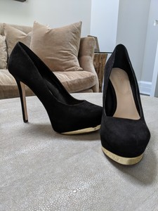 aldo suede pumps