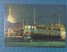 Treni Ferrovie Novaresi - Stazione Novara Locomotore E 656-181 - Anno 1989