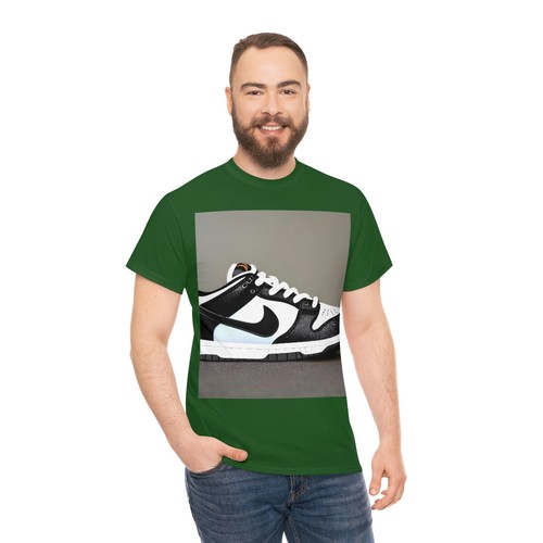 Panda dunk low sneakerhead rendition Unisex Heavy Cotton Tee - Picture 47 of 109