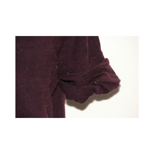 J CREW WALLACE Chocolate Brown Short Sleeve Women's Sweater Dress Sz S - Picture 3 of 7