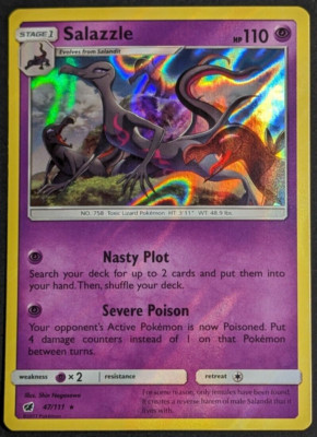 Salazzle Holo NM 47/111 Crimson Invasion Pokemon Card | eBay