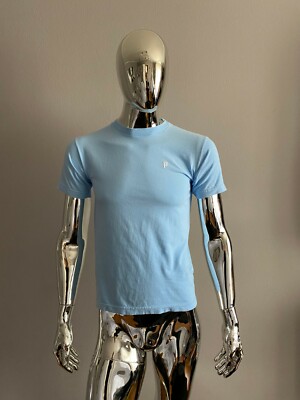 Primitive Blue Basic Men Adult T Shirt Size S