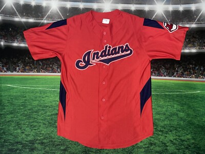 Vintage Cleveland Indians Majestic Jersey Men's Sz Medium Vintage Cleveland Indians Majestic Jersey Men's Sz Medium