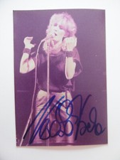 Veronika Fischer autograph signed 9x13 cm photo